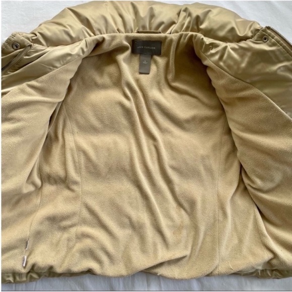Ann Taylor Satin Puffer Jacket - Picture 4 of 11